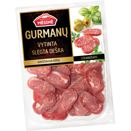 Vytinta GURMANŲ dešra, pjaust., 150 g