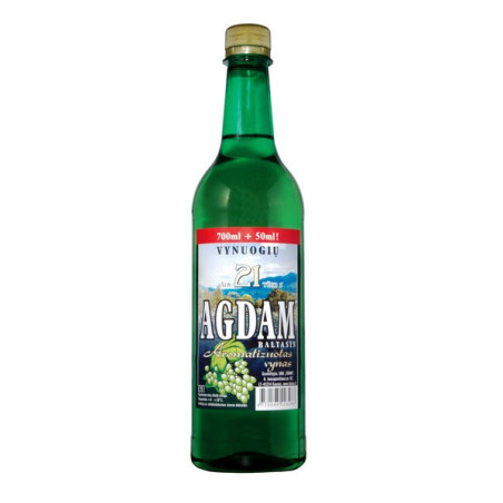 Arom. vynas AGDAM, baltas, 21 %, 0.75 l