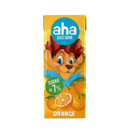 Apelsinų sulčių gėrimas ORANGE AHA, 200 ml