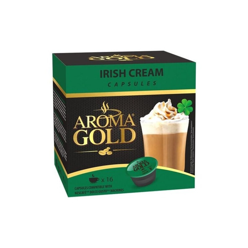 Kavos kapsulės AROMA GOLD IRISH CREAM, 187,2 g