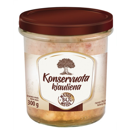 Konservuota kiauliena, 300 g