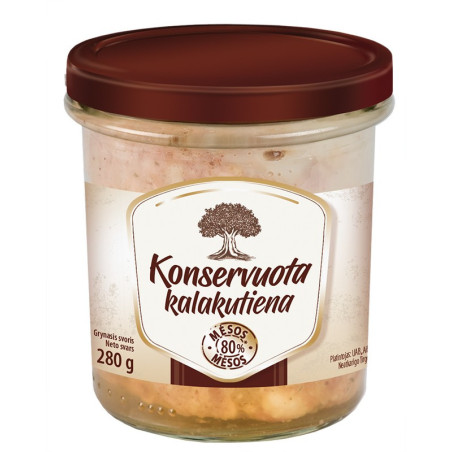 Konservuota kalakutiena, 280 g