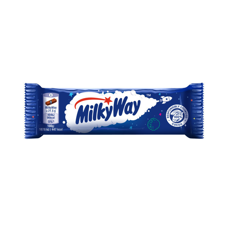 Šokoladinis batonėlis MILKY WAY, 21,5 g