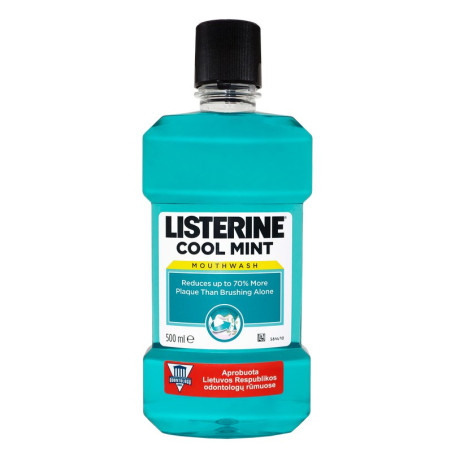 Burnos skalavimo skystis LISTERINE COOLMINT, 500 ml