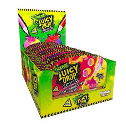 Kramt. saldainiai BAZOOKA JUICY DROP GUMMIES XTREME, 57 g