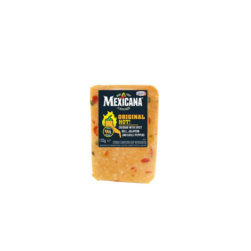 Sūris MEXICANA su paprikomis, 50% r., 150 g