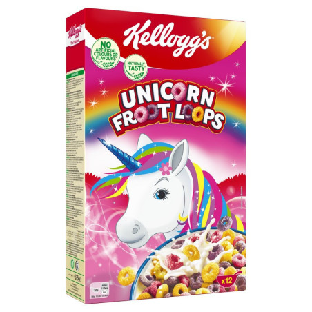 Sausi pusryčiai KELLOGGS FROOT LOOPS, 375 g