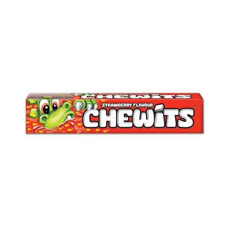 Kramtomi saldainiai CHEWITS STRAWBERRY, 29 g