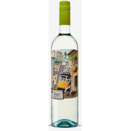 Vynas PORTA 6 VINHO VERDE DOC, b. s., 9.5 %, 0.75 l