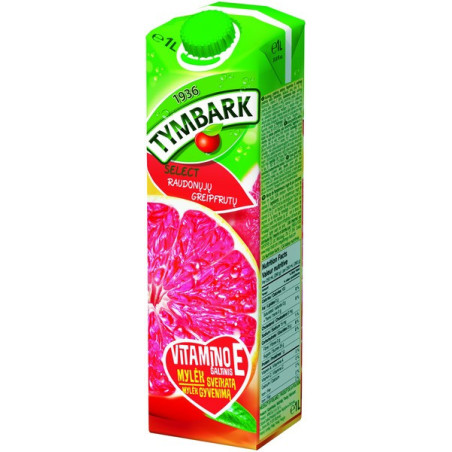 Raudonųjų greipfrutų nektaras TYMBARK SELECT, 50 %, 1 l