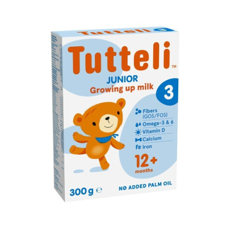 Pieno mišinys TUTTELI 3 Junior, nuo 12 mėn., 300 g