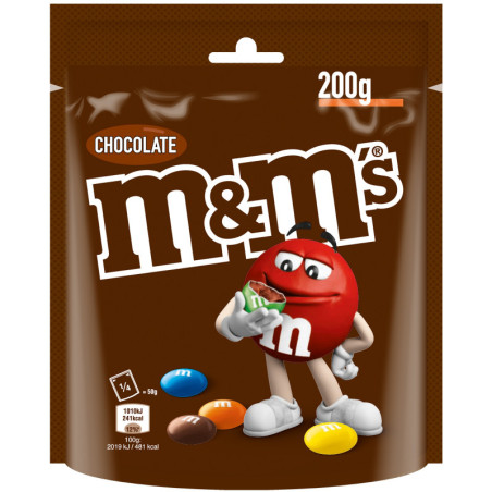 Dražė M&Ms, su šokoladu, 200 g