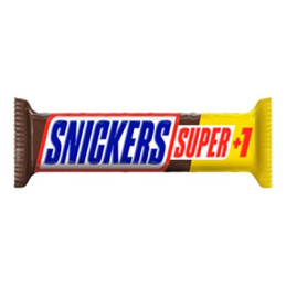 Šokoladinis batonėlis SNICKERS SUPER +1, 112,5 g