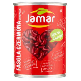 Konservuotos raudonosios pupelės JAMAR, 400 g