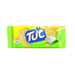 Sausainiai-krekeriai TUC grietinėlės ir svogūnų skonio, 100g