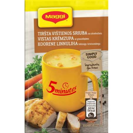 Tiršta višt. sriuba su skrebučiais MAGGI, 16 g