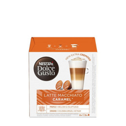 Kavos kapsulės NESTLE NESCAFE CARAMEL LATTE MACCHIATO, 16 kap., 145.6 g