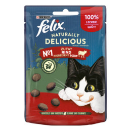 Skanėstas katėm FELIX Naturally Delicious, jaut. sk., 50 g