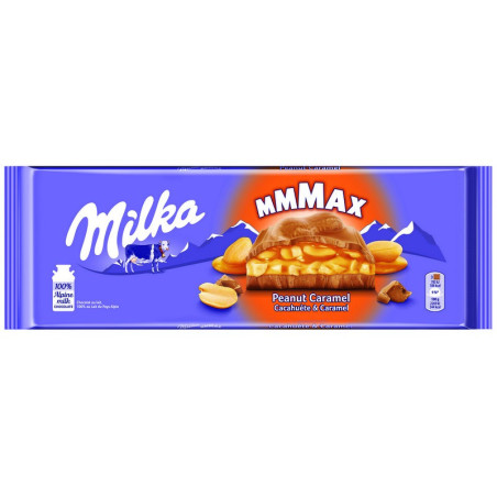 Pieninis šokoladas MILKA PEANUT CARAMEL, 276 g