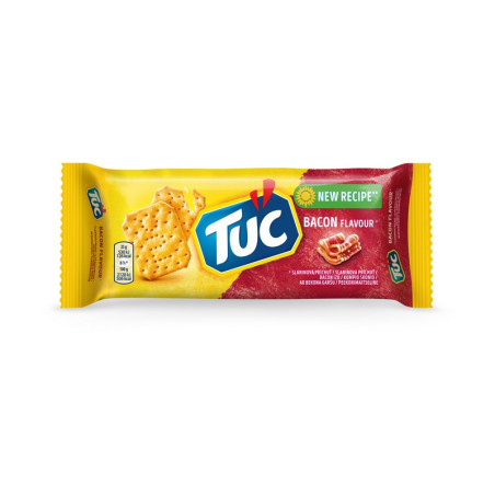 Sausainiai - krekeriai TUC BACON, 100 g