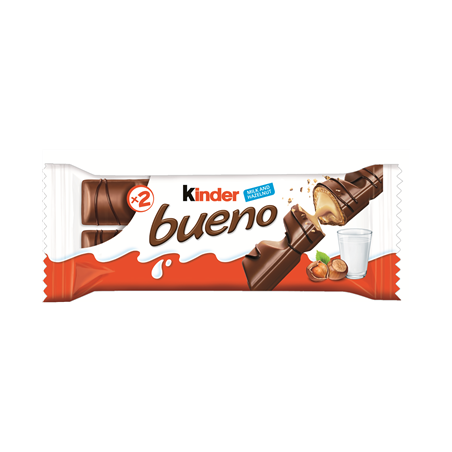 Vaflinis batonėlis KINDER BUENO, 43 g