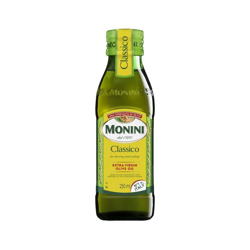 Alyvuogių aliejus MONINI CLASSICO EXTRA VIRGIN, 250 g