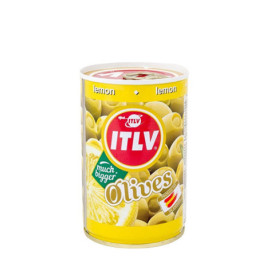 Žaliosios alyvuogės ITLV, su citrinų įdaru, 300 g