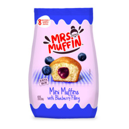 Keksiukai MRS.MUFFIN su mėlynių džemu, 200 g