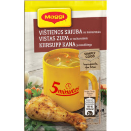 Vištienos sriuba MAGGI su makaronais, 12 g