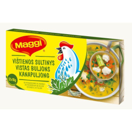 Vi?tienos sultinys MAGGI su krapais ir petražolėmis, 120 g