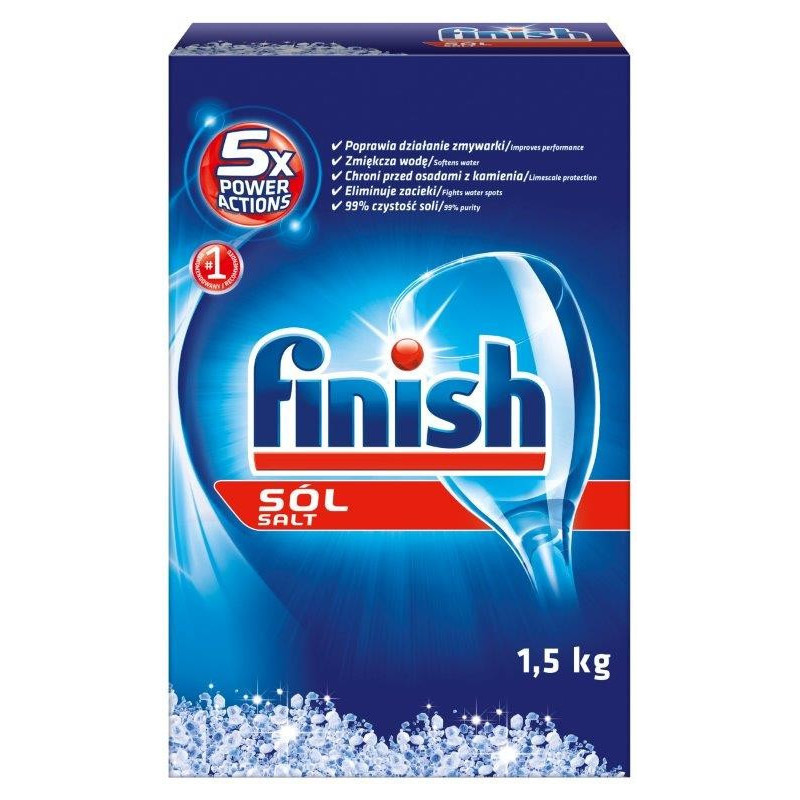 Indaplovių druska FINISH SPEC-SALT, 1.5 kg