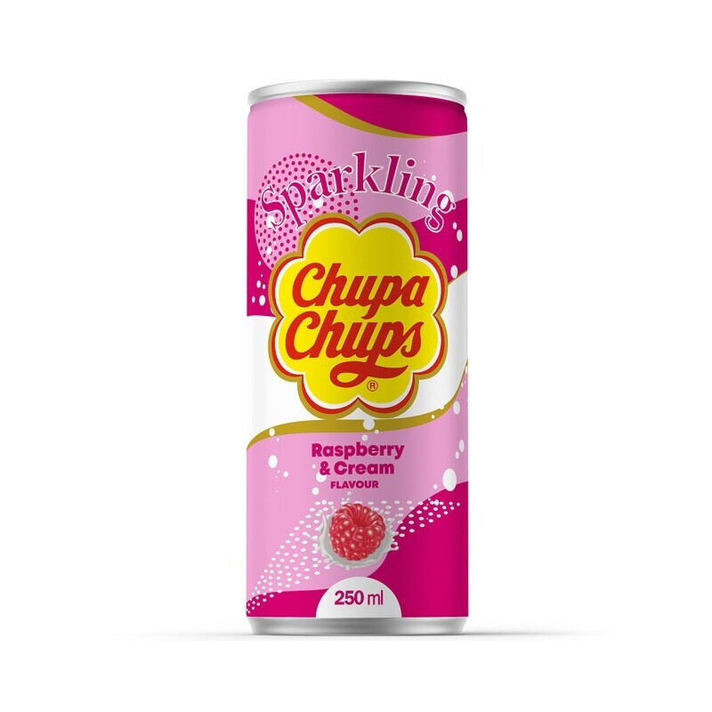 Gaivusis gėrimas CHUPA CHUPS RASPBERRY, 250 ml 