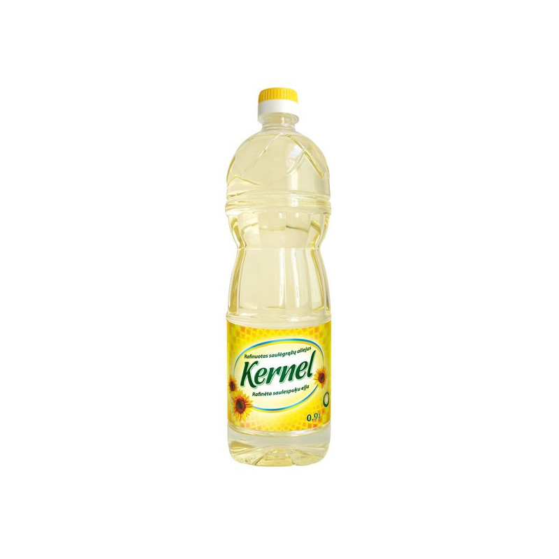 Saulėgrąžų aliejus KERNEL, 0,9 l