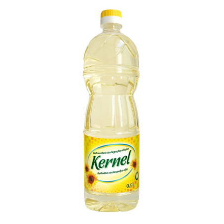 Saulėgrąžų aliejus KERNEL, 0,9 l