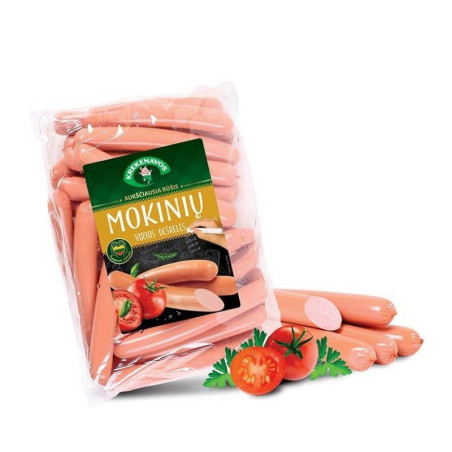 Virtos MOKINIŲ dešrelės, duj., a. r., 1 kg