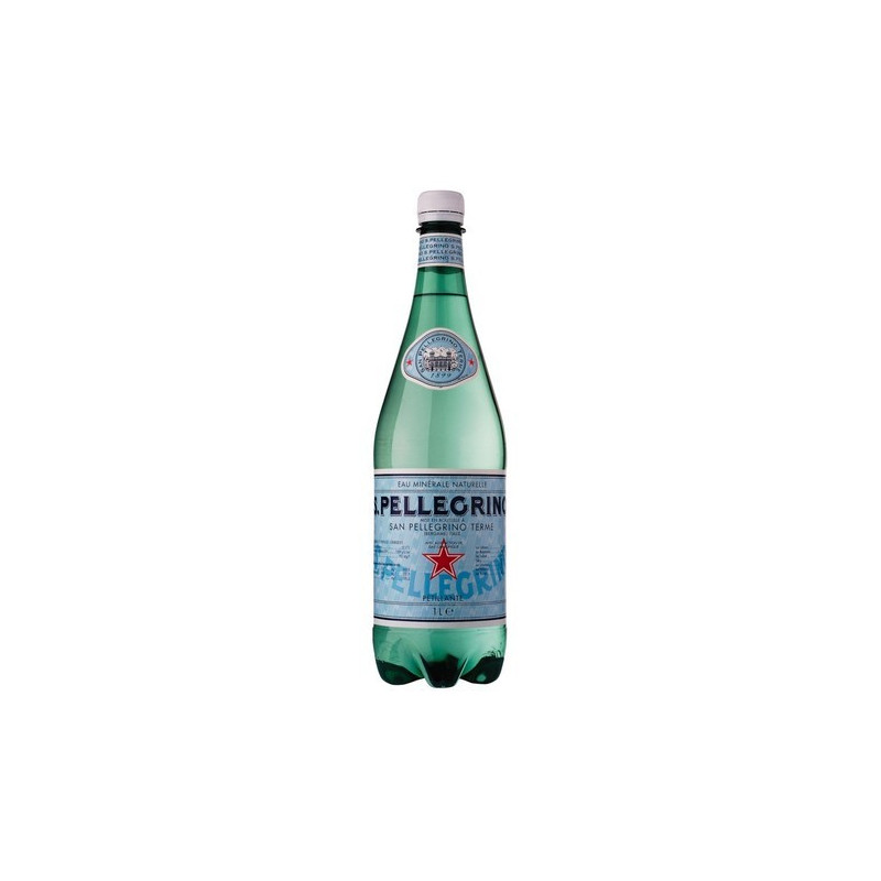 Gazuotas mineralinis vanduo S.PELLEGRINO, 1 l