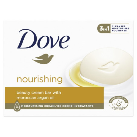 Gabalinis tualetinis muilas DOVE NOURISHING, 90 g