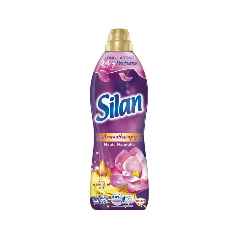 Skalbinių minkštiklis SILAN MAGIC MAGNOLIA, 770 ml