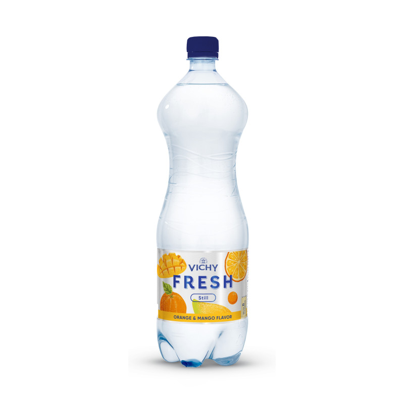 Gaivusis gėrimas VICHY FRESH Orange Mango, 1,5 l