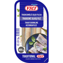 TRADICINĖ silkių filė, 400 g