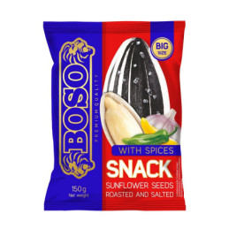 Skrudintos saulėgrąžos su priesk. BOSO SNACK, 150 g