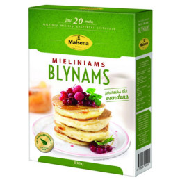 Miltinis mišinys MALSENA mieliniams blynams kepti, 400 g