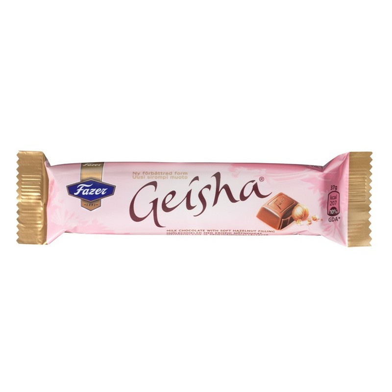 Šokoladinis batonėlis GEISHA, 37 g