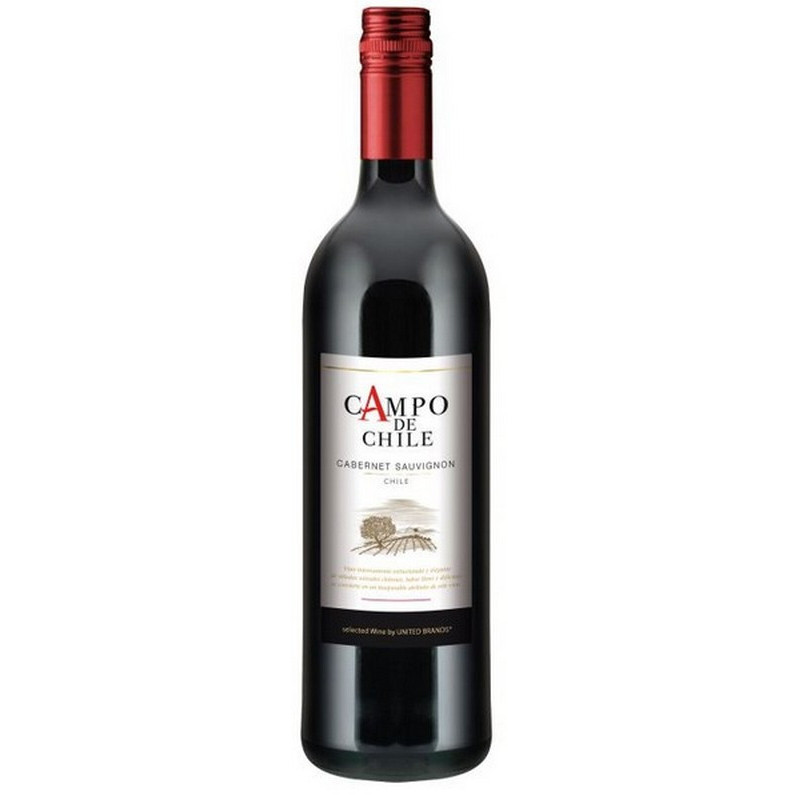 Vynas CAMPO DE CHILE, r. s., 12.5 %, 0.75 l