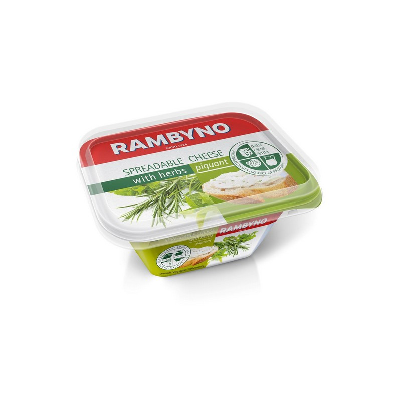 Tepamas sūrelis su žalumynais RAMBYNO, 50% rieb., 175g