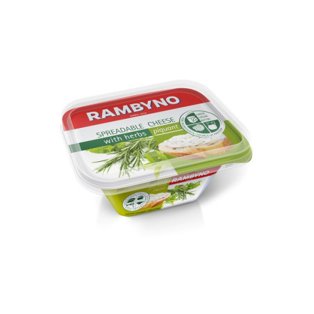 Tepamas sūrelis su žalumynais RAMBYNO, 50% rieb., 175g