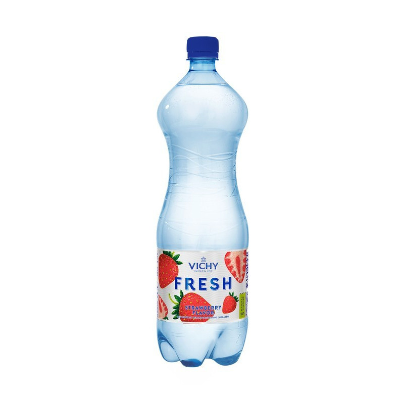 Negazuotas braškių skonio gėrimas VICHY VIVA FRESH, 1.5 l