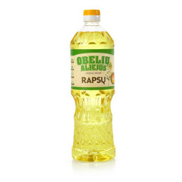 OBELIŲ rapsų aliejus, 900 ml