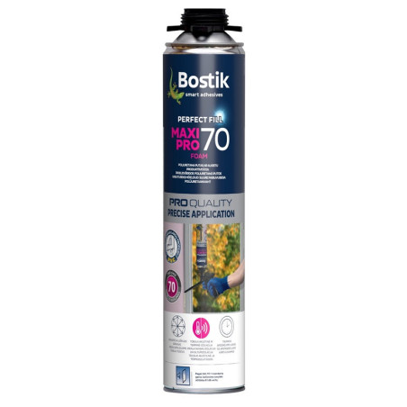 Putos Maxi 70 Pro Bostik, pistoletinės, 870 ml