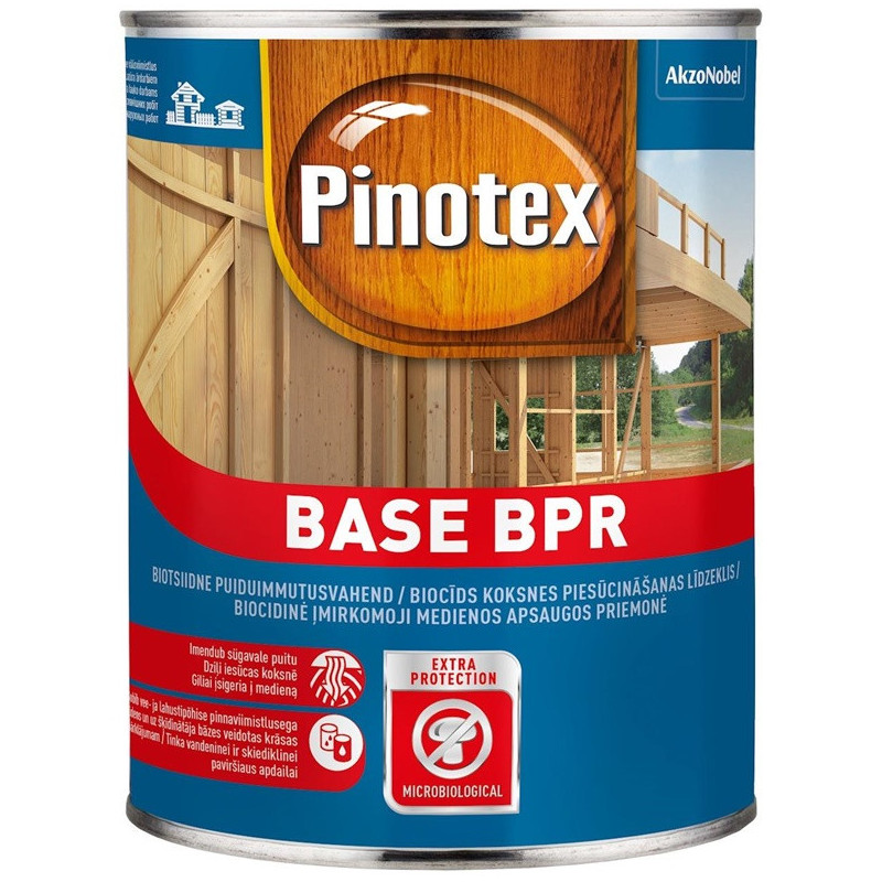 Gruntas Pinotex Base BPR, bespalvis, 2,5 l